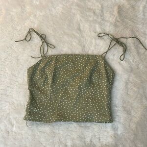 Superdown polka dot tank